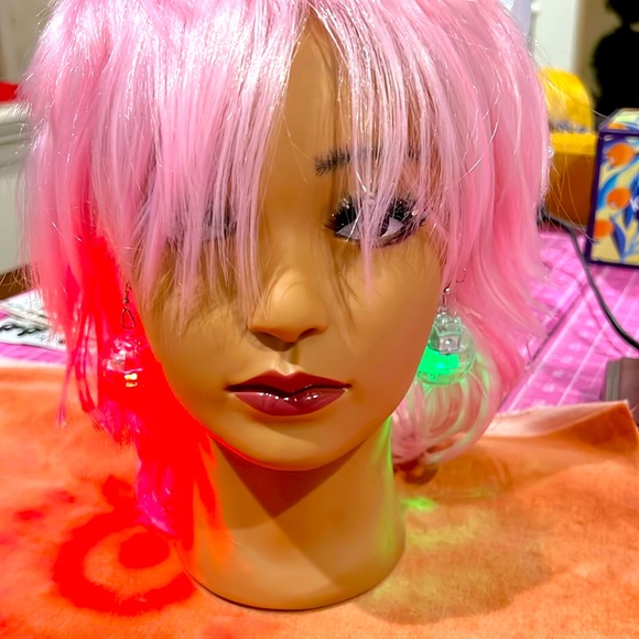 New Psychedelic Disco Earrings - Picture 3 of 12